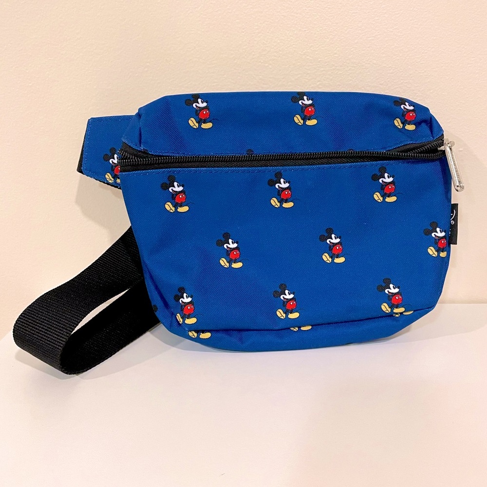 Mickey Mouse Blue Fanny Pack